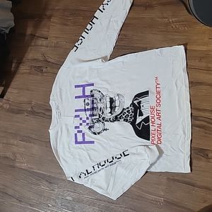 NWT Men's Pixel House XL Long Sleeve T-Shirt